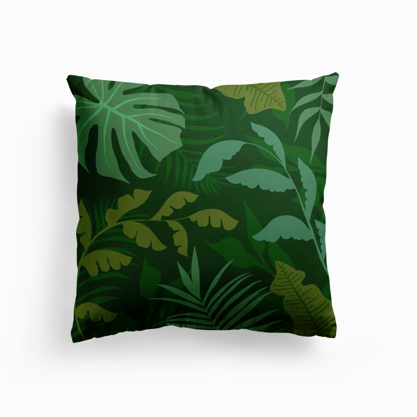 Green Jungle Cushion by Andrea Haase Fy